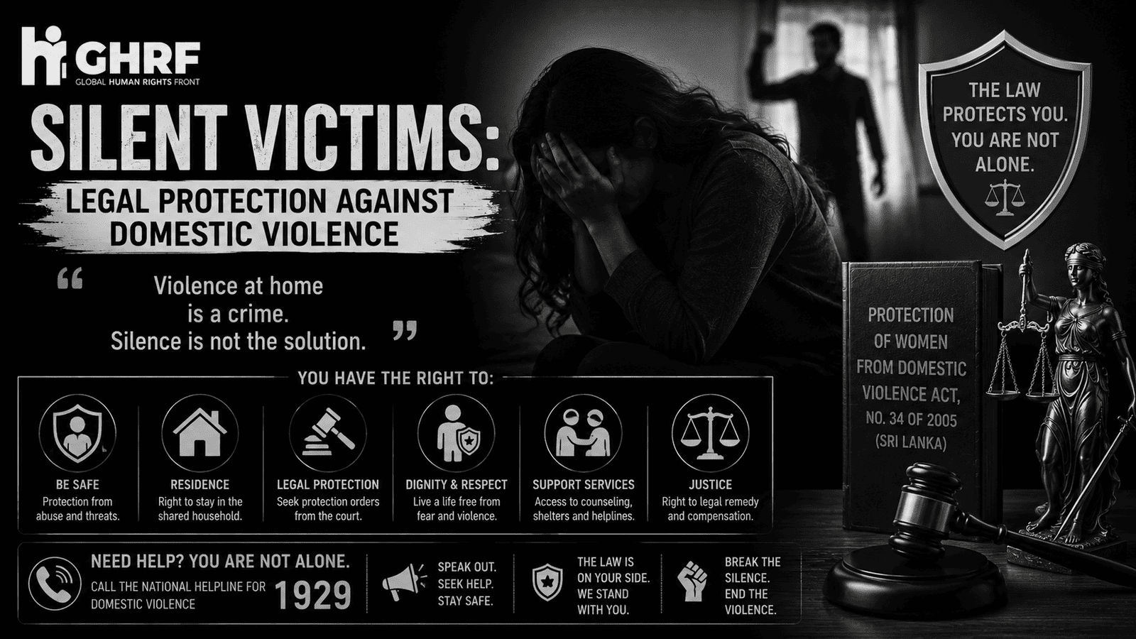 Silent Victims: Legal Protection Against Domestic Violence